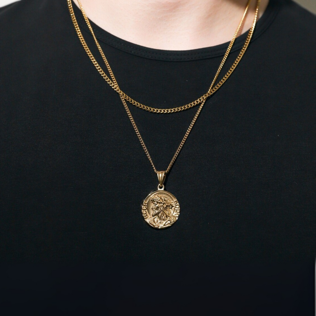 JESUS QUARTER NECKLACE