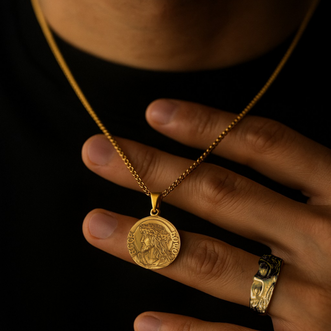 JESUS QUARTER NECKLACE