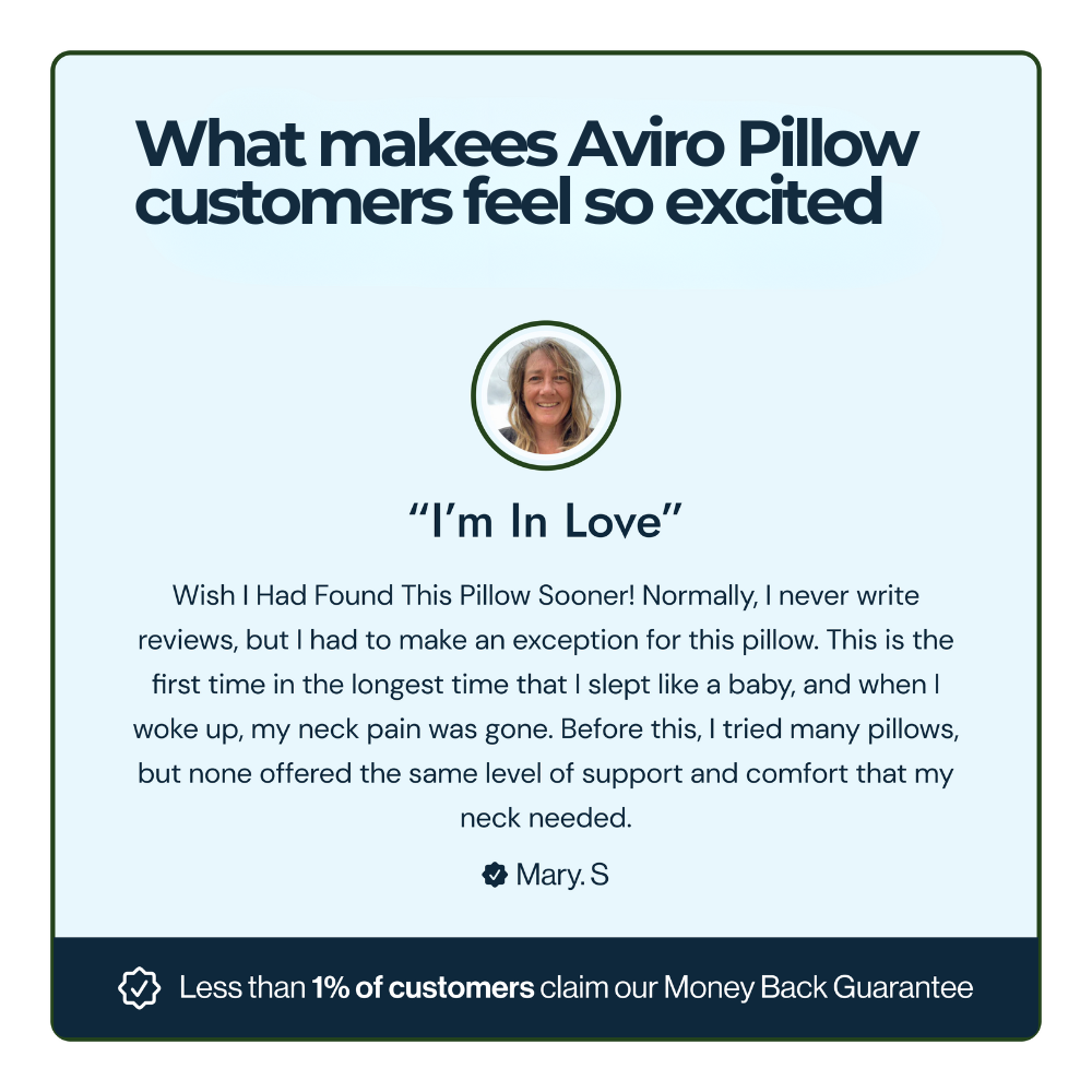 Aviro™ Relief Pillow