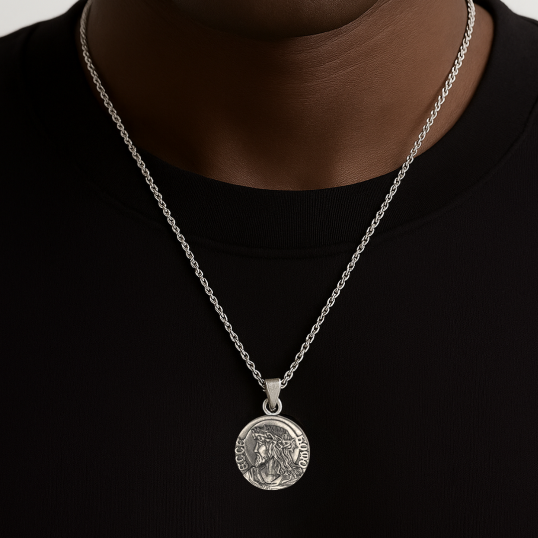JESUS QUARTER NECKLACE