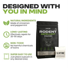 Rodent Repellent Pouches